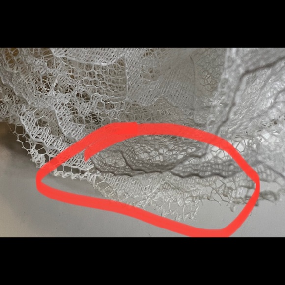 Wedding Cake Topper - Floral Heart The Coast Collection White Lace - Picture 8 of 9